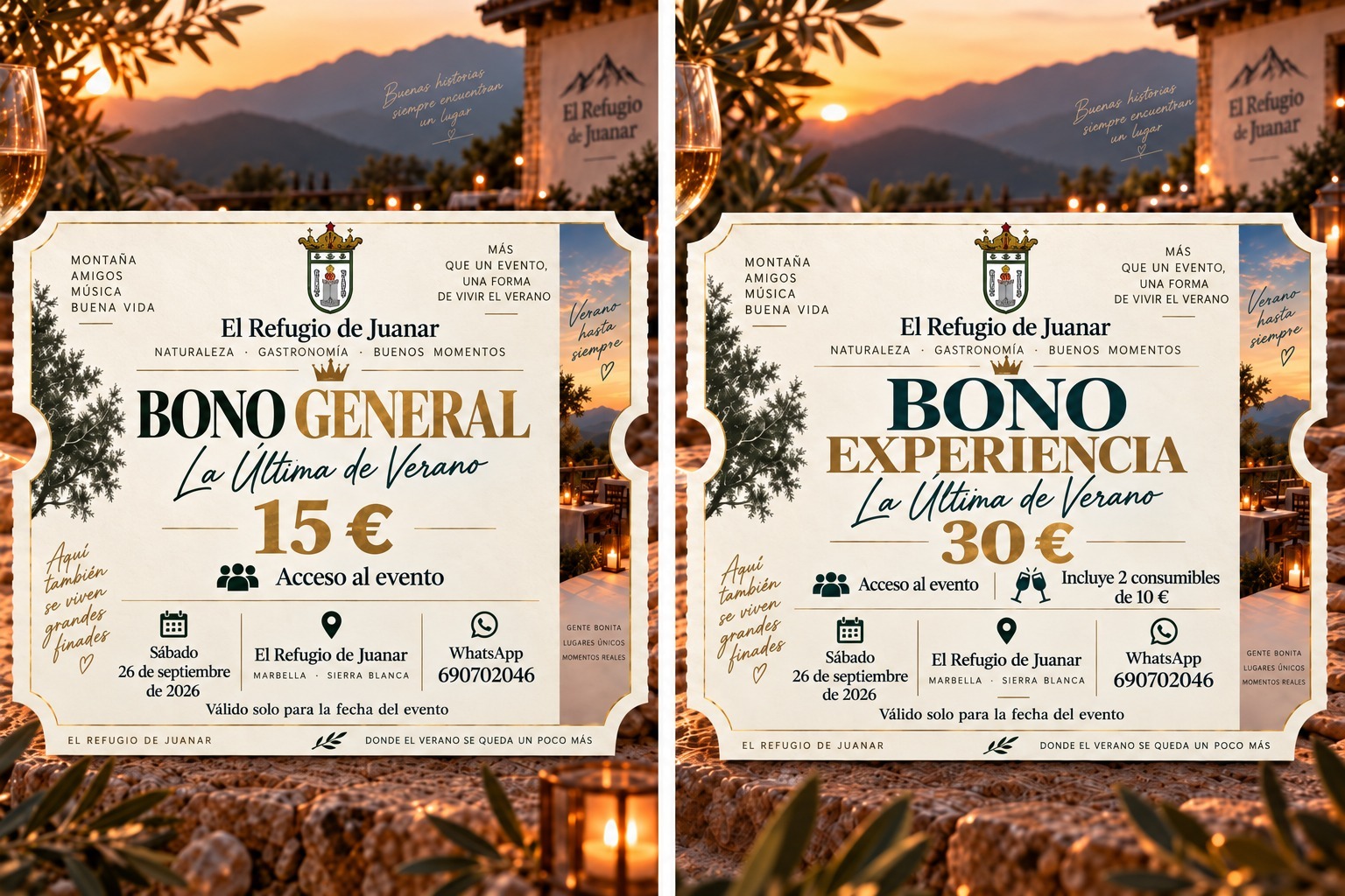 Bonos La Última de Verano