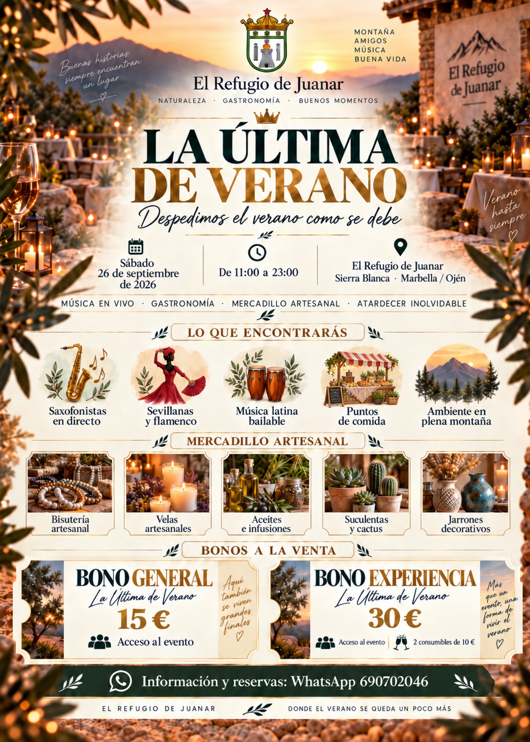 Cartel del evento